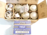 1937 - 1940 Ford 60 Hp Engine Pistons Standard Steel W/pins Clips. Fixed Price $360.00.