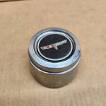 80-81 C3 Corvette Center Wheel Cap Flag Emblem Chrome Black Oem Used Gm. Fixed Price $22.99.