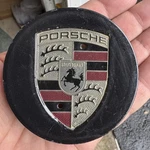 Porsche Center Cap Wheel Hub Cover Good Clips Black 7PP601149A. Fixed Price $25.99.