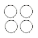 Stainless Steel 15 Inch Wheel Beauty Ring, Smooth, 4-PACK. Fixed Price $121.99.