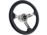 1969-1994 Chevy Camaro Black Grip Chrome Spokes Steering Wheel 13 1/2 Cap. Fixed Price $269.99.