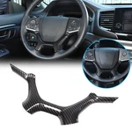 Abs Carbon Fiber Steering Wheel Cover Trim Frame For Honda Pilot 2019-22 Us. Fixed Price $24.99.