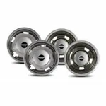 Pacific Dual 44-1708 Wheel Simulator Stainless Steel Front And Rear 17" Lug. Fixed Price $409.09.