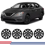 16" Hubcaps For 2013-2019 Nissan Sentra Bolt-on R16 Wheel Cover Black 4 Pcs. Fixed Price $43.99.