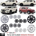 17" Set Of Hubcaps Fit For 2014-2020 Nissan Rogue Wheel Rim Covers Snap On R17. Fixed Price $61.99.