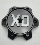 *used Xd Series Gloss Black/gray Logo Wheel Center Cap No Screws T167L1406S3-H34. Fixed Price $19.99.
