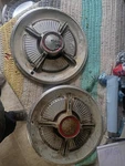 Oem 1965 Ford Fairlane Galaxie 4 Bar 15" Hubcap Wheel Cover Center. Fixed Price $50.00.