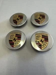 Genuine Center Hub Caps Wheel Hi Polish Porsche 911 992 Turbo Oem. Fixed Price $280.00.