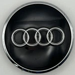 For Audi Oem Center Cap 2019-2024 Black/chrome 8W0601170A-AX1 59120. Fixed Price $19.99.