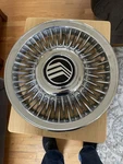 Oem 1992-1997 Mercury Grand Marquis Chrome Wire Spoke 15" Hubcap Wheel Cover. Fixed Price $60.00.