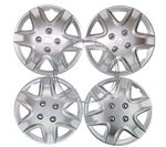 Set Of Pacific Rim 14" Silver Hubcaps Part 4087-SM Honda Rings Snap Wheels. Fixed Price $75.99.
