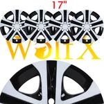 4PCS For 2016 2017 2018 Toyota 17" Silver Black Hubcap Rim Wheelcover. Fixed Price $61.99.