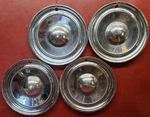 1951 1952 Chrysler Saratoga Windsor New Yorker Hubcap 15' Wheel Covers Set Of 4. Fixed Price $81.25.