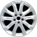 Wheel Rim Mazda 3 18 2014-2017 9965227080 Painted Oem Factory 64962. Fixed Price $185.00.