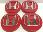 2006-2020 Honda Red 2.75" Center Caps 69MM Fits: Nearly All Models. Fixed Price $25.88.
