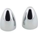 Speedway Motors Bullet Smooth Chrome Wiper Caps, Pair. Fixed Price $43.99.