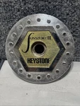 Keystone Sunspoke Lll Mag Wire Wheel Center Hub Cap Hex Black & Gold Logo. Fixed Price $28.00.