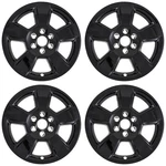 Set Of 20" Spoke Wheel Skins For 14-18 Chevy Silverado 1500 Lt Gloss Black. Fixed Price $131.95.
