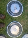 Two Genuine Dodge Aspen Plymouth Volare Hubcap Wheel Cover 14" 1976 1980 Oem. Fixed Price $33.50.