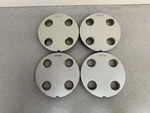 Saab 900 Hub Center Cap Cover Alloy Wheels Set Of 4 W/ Rings 6.5" Diameter. Fixed Price $49.95.