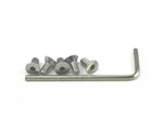 New American Racing Torq Thrust Ii Wheel Center Cap Screws Set 5 W/ Allen Wrench. Fixed Price $12.95.