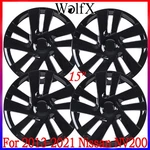 Black Set (4PCS) Fit For Nissan NV200 2013-2021 15" Hubcaps Wheel Covers Snap On. Fixed Price $49.99.