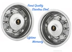 17.5" Trailer Universal Rim Simulators Fit 10 Lug Painted Steel Wheels (2). Fixed Price $382.73.