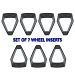 7 New 22" Wheel Inserts Matte Black For 14-18 Sierra Silverado Escalade Yukon. Fixed Price $159.95.