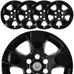 4 Fits Dodge Ram 1500 Truck 2019-2025 Black 18" Wheel Skins Hub Caps Rim Covers. Fixed Price $109.99.