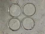 Vw Bus Deluxe Wheel Beauty Rings 14" Lemmerz 9881 Original German All 1/64. Fixed Price $275.00.