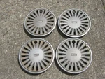 Genuine 1983 To 1985 Mazda 626 14 Inch Hubcaps Wheel Covers. Fixed Price $35.20.