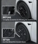 Basenor Tesla Model Y 20 Rim Protector Set Black Wheel Guard Kit. Fixed Price $40.00.