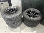 Dodge Challenger Wide Body Demon 170 17X11 18X18 Forged Wheels Mickey Thompson. Fixed Price $8095.70.