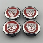 Set Of 4 Jaguar Xfr Xkr Xjr Center Caps Wheel Hub Covers Black. Fixed Price $39.99.