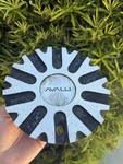 Cavallo Silver/black Machined Custom Wheel Center Cap 913L155M No Bolts 6 Inches. Fixed Price $59.00.