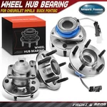 4X Front And Rear Wheel Hub Bearing Assembly For Chevrolet Impala Buick Pontiac. Fixed Price $217.96.