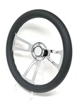 Chrome Chevy Gm C10 1500 K10 69-94 Steering Wheel Set W/ Horn Adapter Kit Ididit. Fixed Price $119.99.