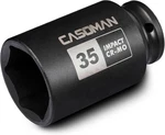 Casoman 1/2" Drive X Deep 6 Pt Impact Socket, Cr-mo, 1/2-INCH. Fixed Price $14.99.