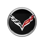 Gm 19301416 2014-2019 Corvette C7 Black W/ Chrome Trim Center Cap Qty Oem. Fixed Price $49.98.