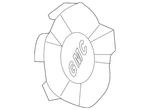 Genuine Gm Hub Cap 09593389. Fixed Price $53.05.