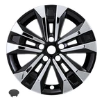 New 17 Inch Silver & Black Wheel Skins For 2025-2026 Chevrolet Equinox Lt. Fixed Price $149.95.