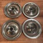 1977 1978 1979 Ford Thunderbird Set Of 4 Wheel Cover Hubcaps Oem. Fixed Price $70.00.