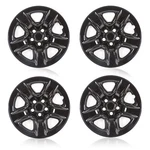 17" Black Wheel Skins Hub Caps Full Rim Covers For Toyota RAV4 2006-2012. Fixed Price $62.99.