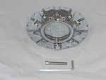 Santino Chrome Wheel Rim Center 197-VCT-CAP LG0601-27 With Screw. Fixed Price $49.99.