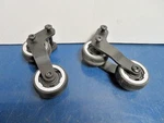 Pride SC25 Gogo Carbon Folding Scooter Rear Anti-tip Wheels #5575. Fixed Price $39.95.