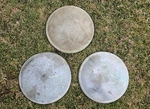 Set Of 3 1950 Only Studebaker Champion Commander 10.5" Plain. Fixed Price $99.00.