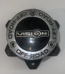 Vision Off-road Matte Black Bolt Lug Wheel Center Hub Cap C352MB-5MB. Fixed Price $49.99.