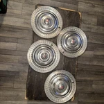 Used Oem Set Of 13" Slotted Ace Mercury Disc Hubcaps 793465 1959 Mga (sr). Fixed Price $1799.99.
