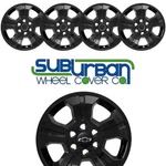 2014-2019 Chevrolet Silverado 1500 # IMP-392BLK 18" Black Wheel Skins New SET/4. Fixed Price $108.99.