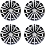 Wheel Cover Replacement R14 Caps 14-INCH, Bg-silver-black. Fixed Price $73.41.